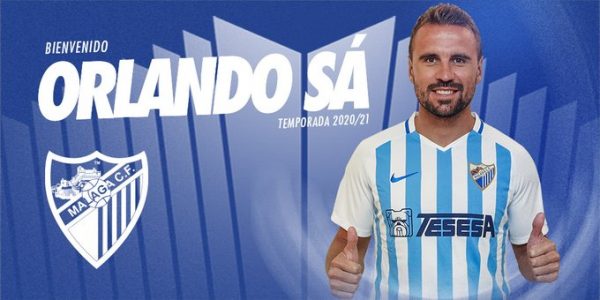 Orlando Sá aterriza en el Málaga CF