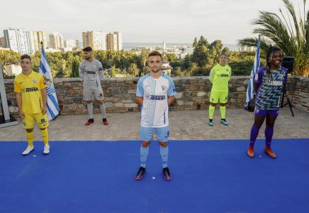 Málaga CF: Presentación camisetas temporada 2020/2021