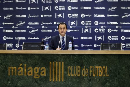 José María Muñoz: «A día de hoy, el Málaga CF no está en venta»