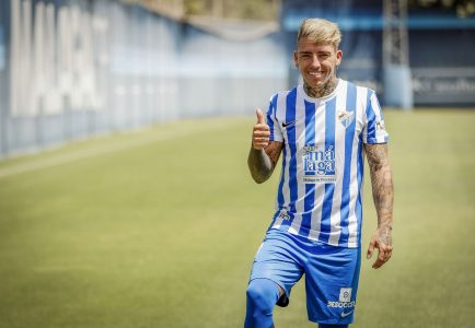 Brandon presentado como jugador del Málaga CF